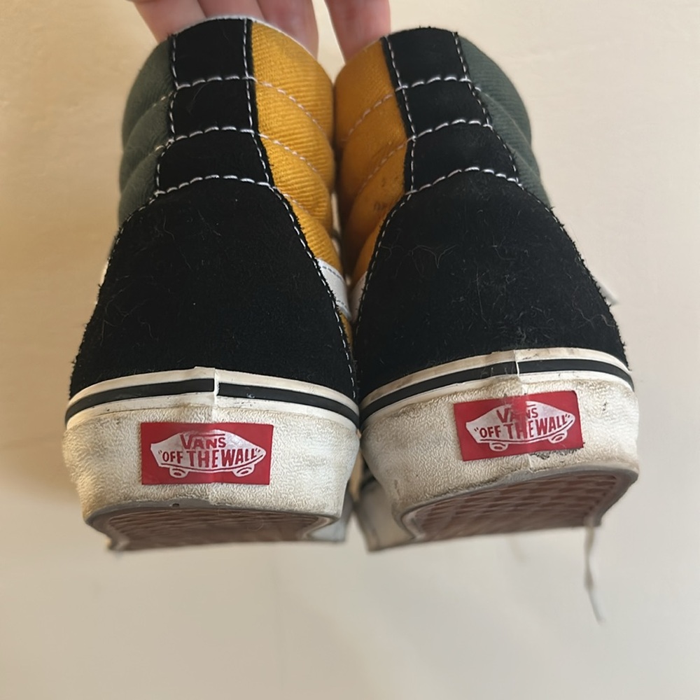 Vans unisex Sk8 varsity color block high tops - Picture 2 of 6